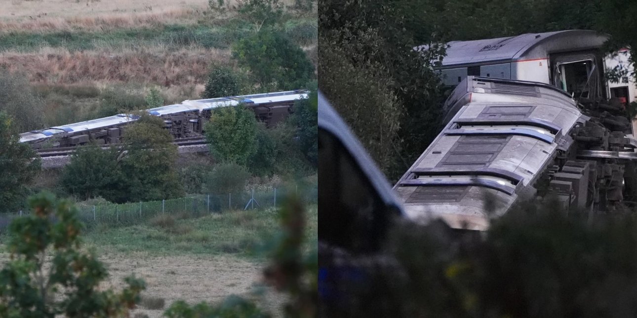 Σοκ στη Βρετανία: Τρία βαγόνια τρένου ανατράπηκαν -20 τραυματίες, δύο σοβαρά