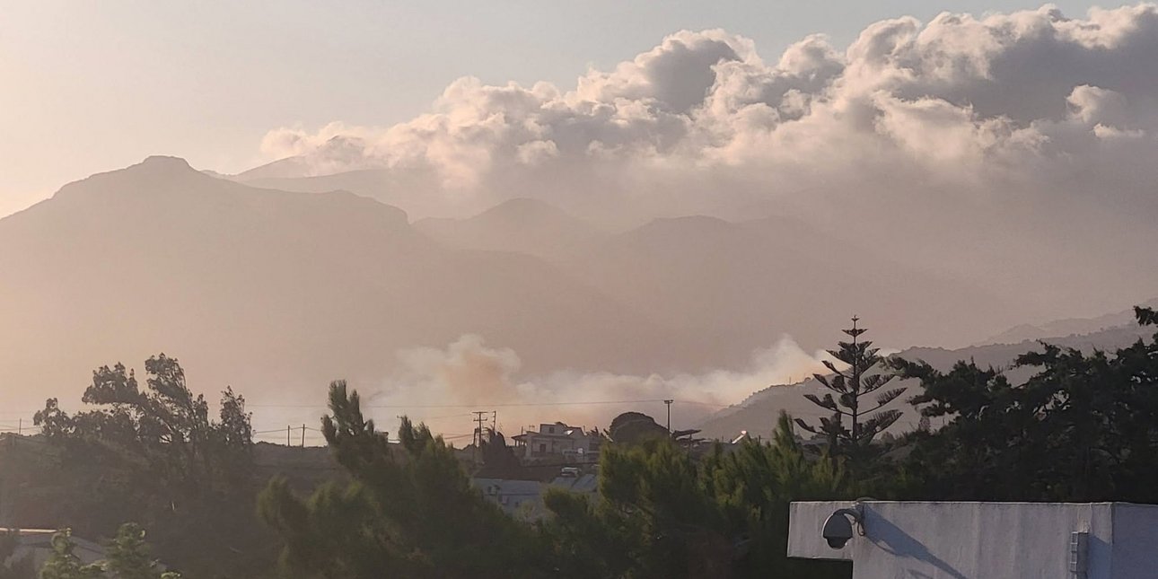 Φωτιά στο Ρέθυμνο