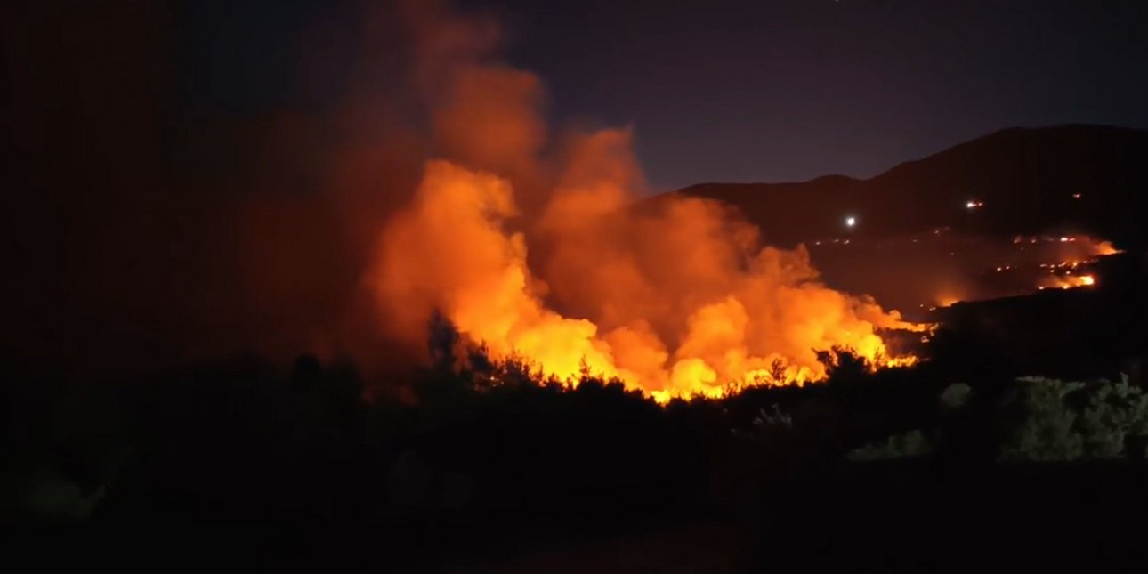 Φωτιά στη Δυτική Αττική