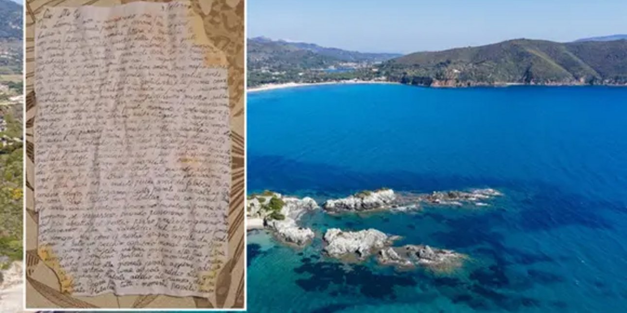 Ένα γράμμα από το 1997 αναδύεται από τα βράχια: «Από αύριο δεν θα ξαναδούμε ποτέ ο ένας τον άλλον. Ελπίζω να βρεις τον δρόμο σου».