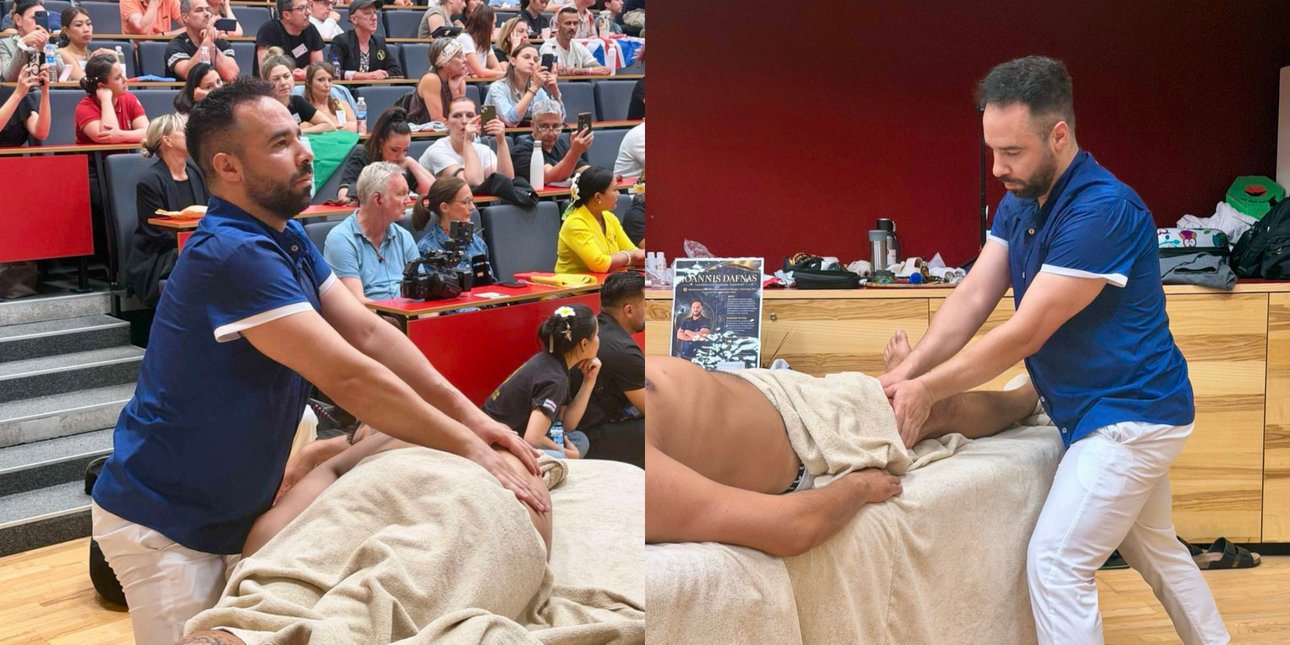 Ο Έλληνας massage therapist που κατέκτησε το ασημένιο μετάλλιο στο Παγκόσμιο Πρωτάθλημα