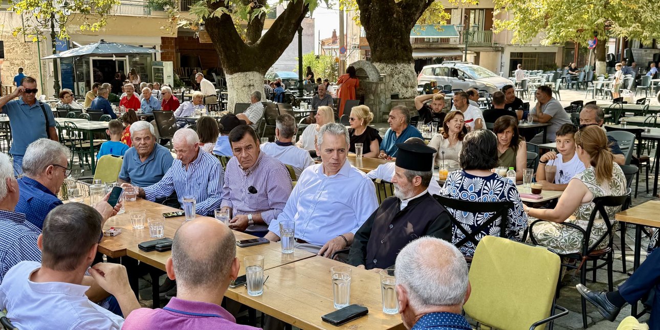 Χαρακόπουλος: Τέλος ο ΕΝΦΙΑ στα χωριά -Η αξιοπιστία δυνατό χαρτί Μητσοτάκη και αχίλλειος πτέρνα Τσίπρα