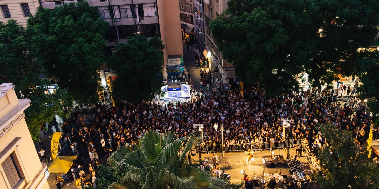 Athens Shuts Down Historic Athinas Street for 24-Hour Car-Free Festival