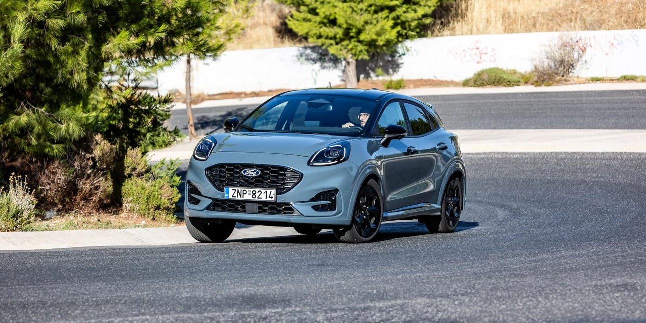 Δοκιμάζουμε το ήπια υβριδικό Ford Puma με το σύστημα αυτόνομης οδήγησης BlueCruise