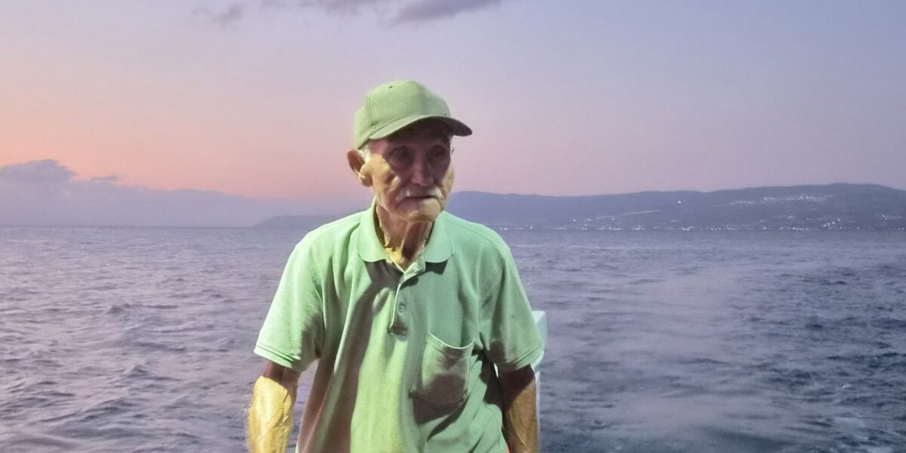 92-Year-Old Greek Fisherman Bids for Guinness World Record as World's Oldest Working Fisherman