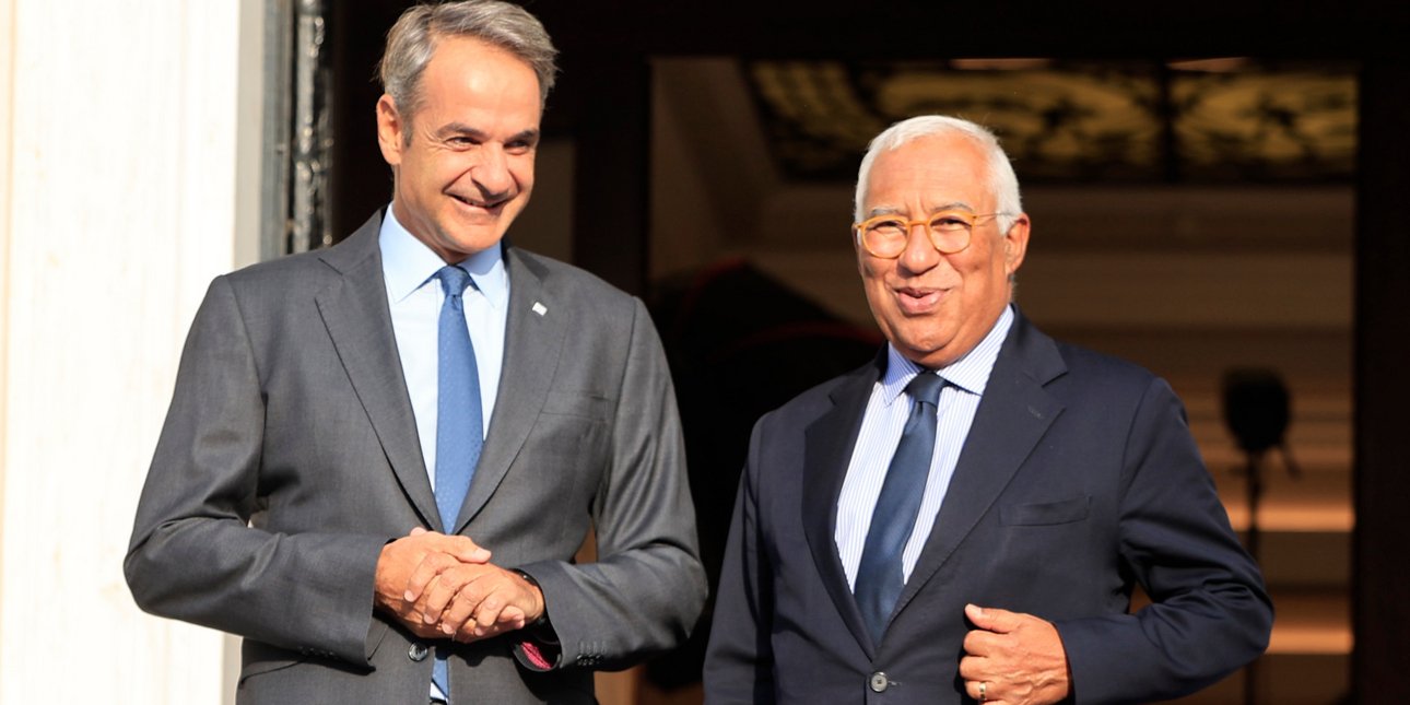 Ο Κυριάκος Μητσοτάκης συναντήθηκε με τον Αντόνιο Κόστα -Live οι δηλώσεις τους