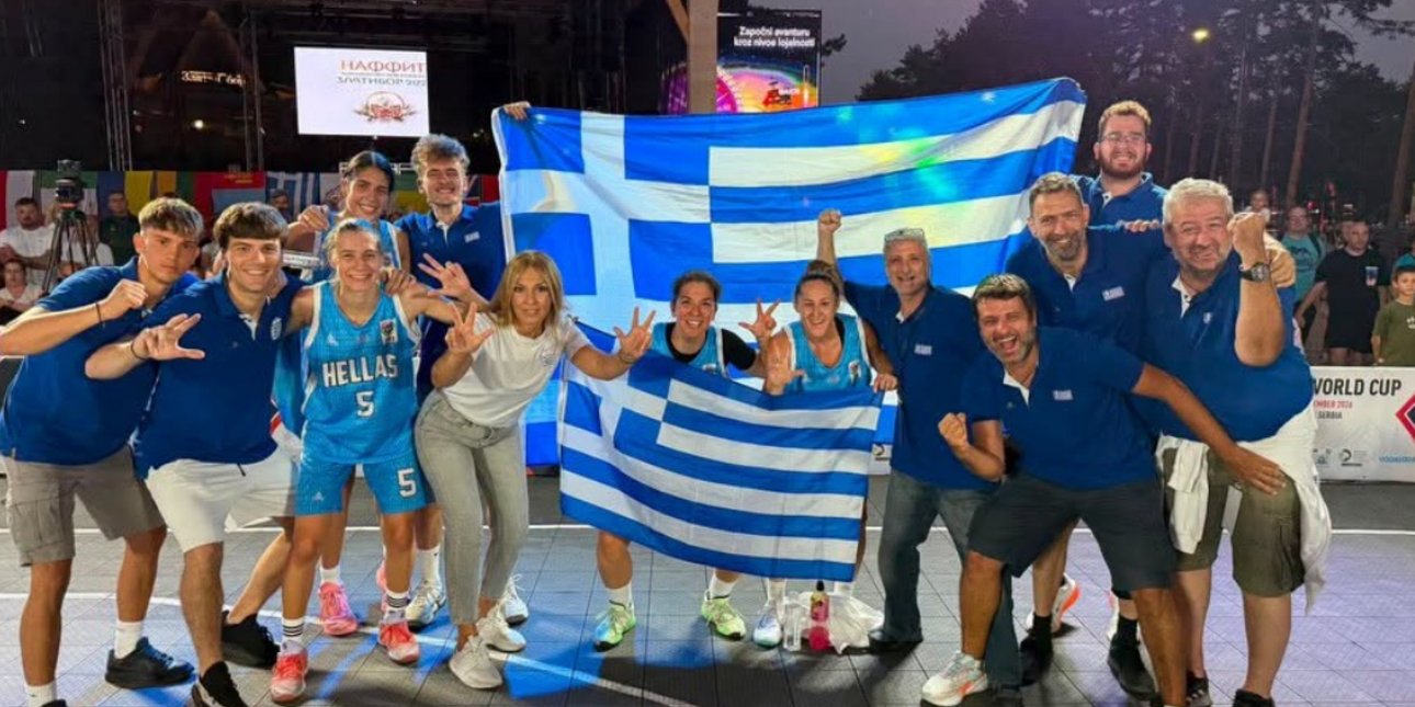Εθνική Γυναικών 3×3 Μπάσκετ Κωφών: Κατέκτησε το χάλκινο μετάλλιο στο Παγκόσμιο Κύπελλο στη Σερβία
