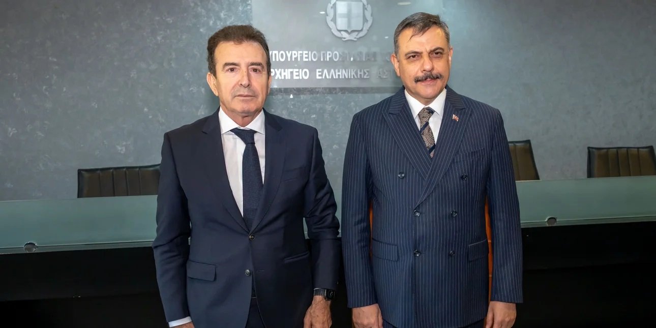 Greece and Turkey, Wary Neighbors, Meet on Crime and Migration, Where Their Interests Overlap