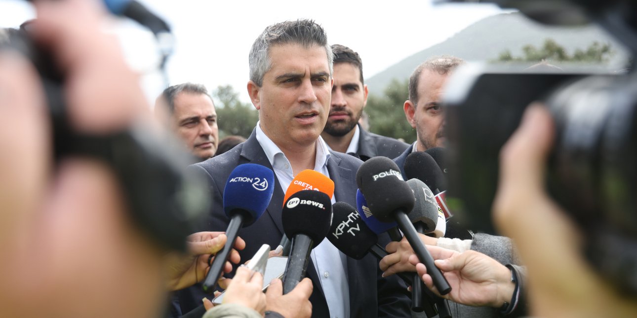 Δήμας μετά την παράδοση των πρώτων 10 χλμ. του νέου ΒΟΑΚ στο τμήμα Νεάπολη - Άγιος Νικόλαος -«Προτεραιότητα η οδική ασφάλεια»