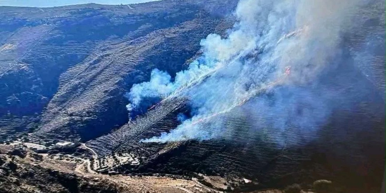 Φωτιά στην Τζιά