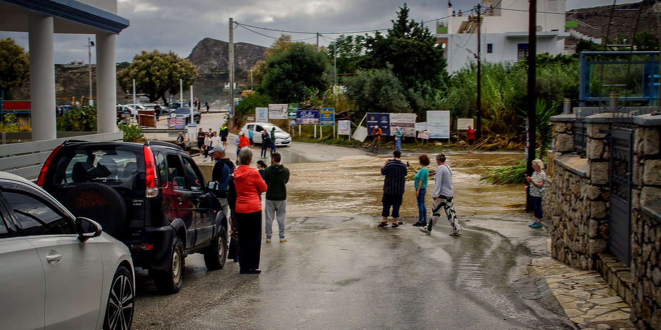 Κακοκαιρία στο Ροδο /