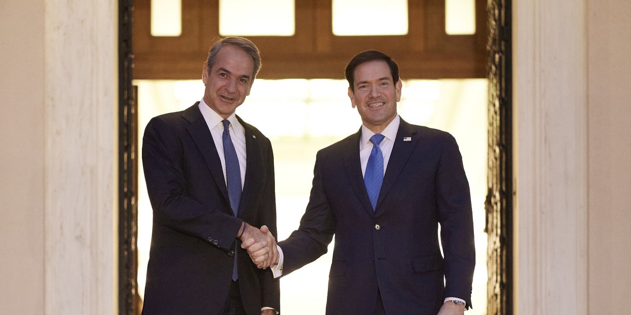 Mitsotakis Pitches Greece as 'Pillar of Stability' to Rubio, Citing LNG Gateway and Red Sea Naval Role