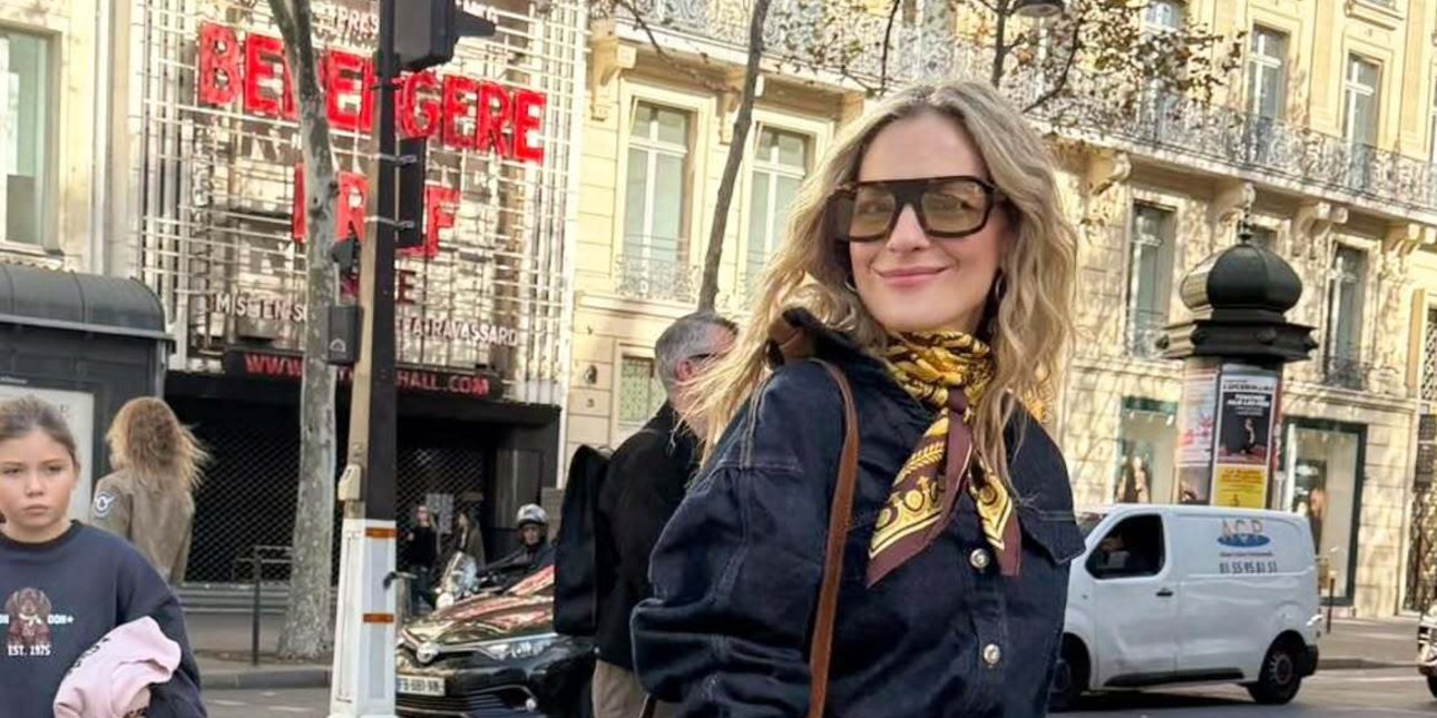 Η Νατάσσα Μποφίλιου με τζιν και μπότες στο Παρίσι -Η στιλάτη εμφάνιση με άρωμα '70s