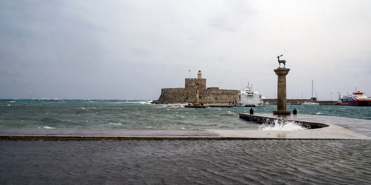 Κακοκαιρία στη Ρόδο