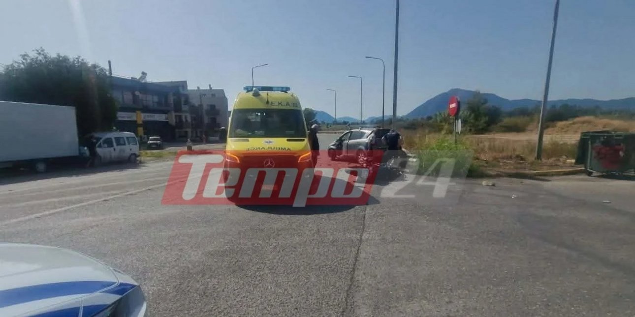 Τροχαίο στην Πάτρα: Στο νοσοκομείο γυναίκα που παρασύρθηκε από αυτοκίνητο