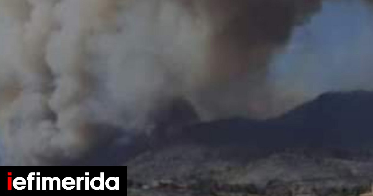 Εύβοια: Μεγάλη αναζωπύρωση της φωτιάς στις Ροβιές -Μηνύματα 112: Εκκενώστε Λίμνη και Προκόπι [εικόνες και βίντεο] | ΕΛΛΑΔΑ