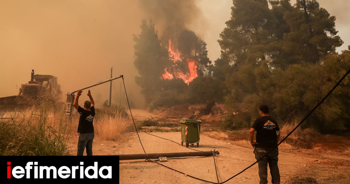 Εύβοια: Ανεξέλεγκτα τα μέτωπα φωτιάς, εκκενώνονται και άλλα χωριά -Σε ετοιμότητα φέρι μποτ | ΕΛΛΑΔΑ