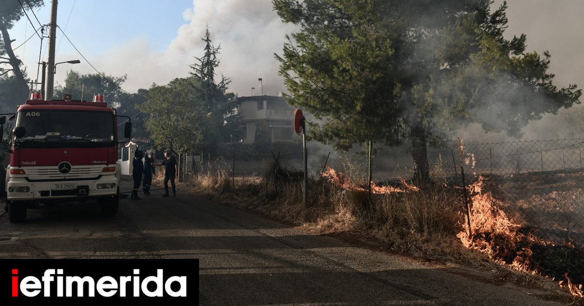 Φωτιά στην Αττική: Εφιάλτης δίχως τέλος -Οι φλόγες καίνε Βαρυμπόμπη, Θρακομακεδόνες, Μαλακάσα-Συνεχείς εκκενώσεις οικισμών | ΕΛΛΑΔΑ