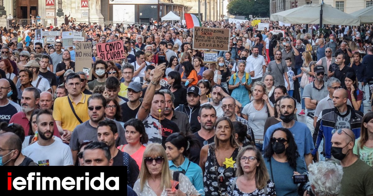 Italia: il vicecapo della polizia partecipa alla mobilitazione contro la “linea verde” |  MONDO