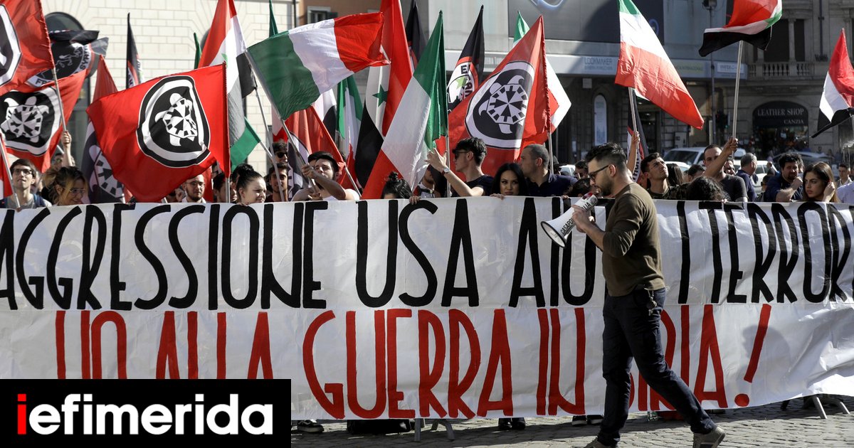 Italia: Il MONDO di Forza Nuova ha catturato il sito del partito neofascista