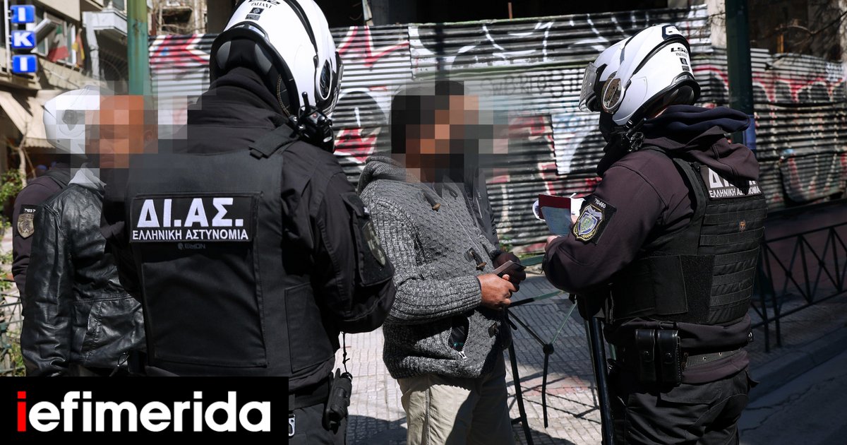 Les opérations de police dans le centre d’Athènes se poursuivent – des centaines d’arrestations et d’extraditions