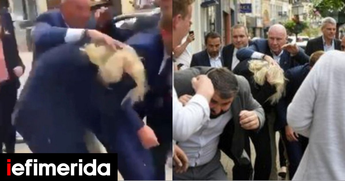 Ils ont jeté des œufs sur Le Pen dans le nord de la France – Ils ont maudit leur mère [βίντεο]