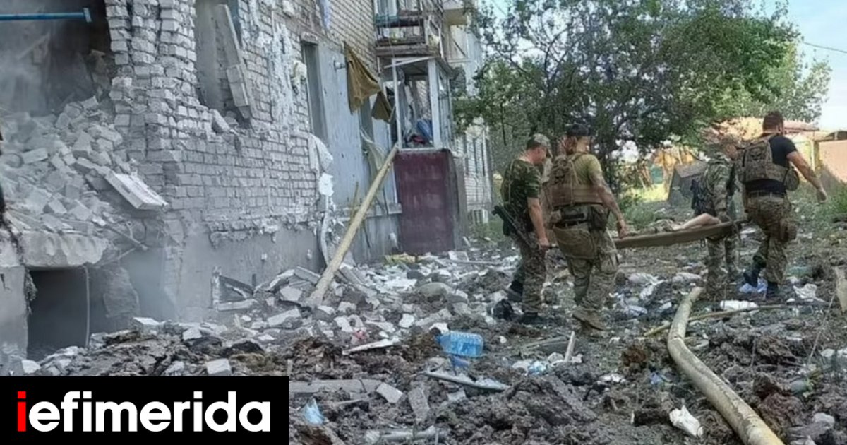 Ουκρανία: Το ουκρανικό πυροβολικό κατέστρεψε το αρχηγείο των μισθοφόρων Wagner – Η φωτογραφία που τους πρόδωσε