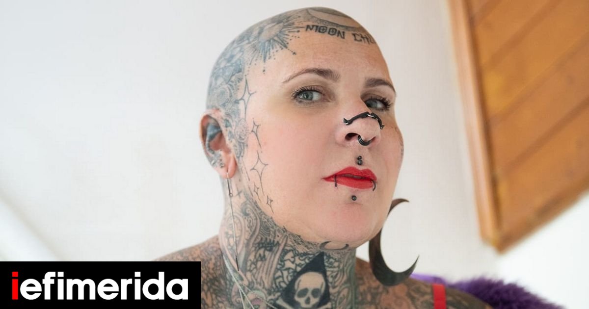 She Spent Thousands Of Euros Covering Her Body With Tattoos – ‘You Found Me Scary’ [εικόνες]