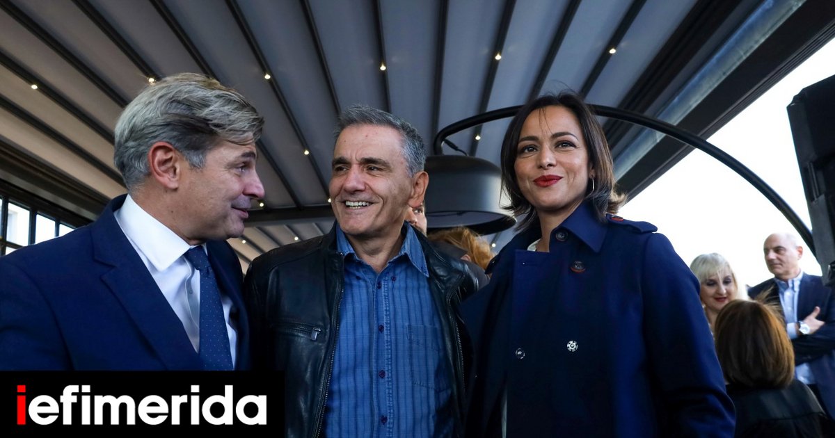 Euclid Tsagalotos appeared in public for the first time with his new partner [εικόνες]