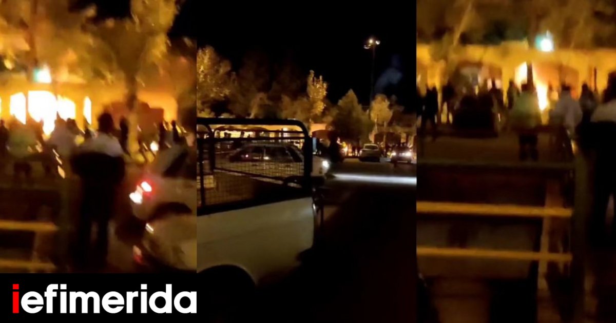 Iran: Demonstrations continue for the third month – Ayatollah Khomeini’s house museum was burned [βίντεο]
