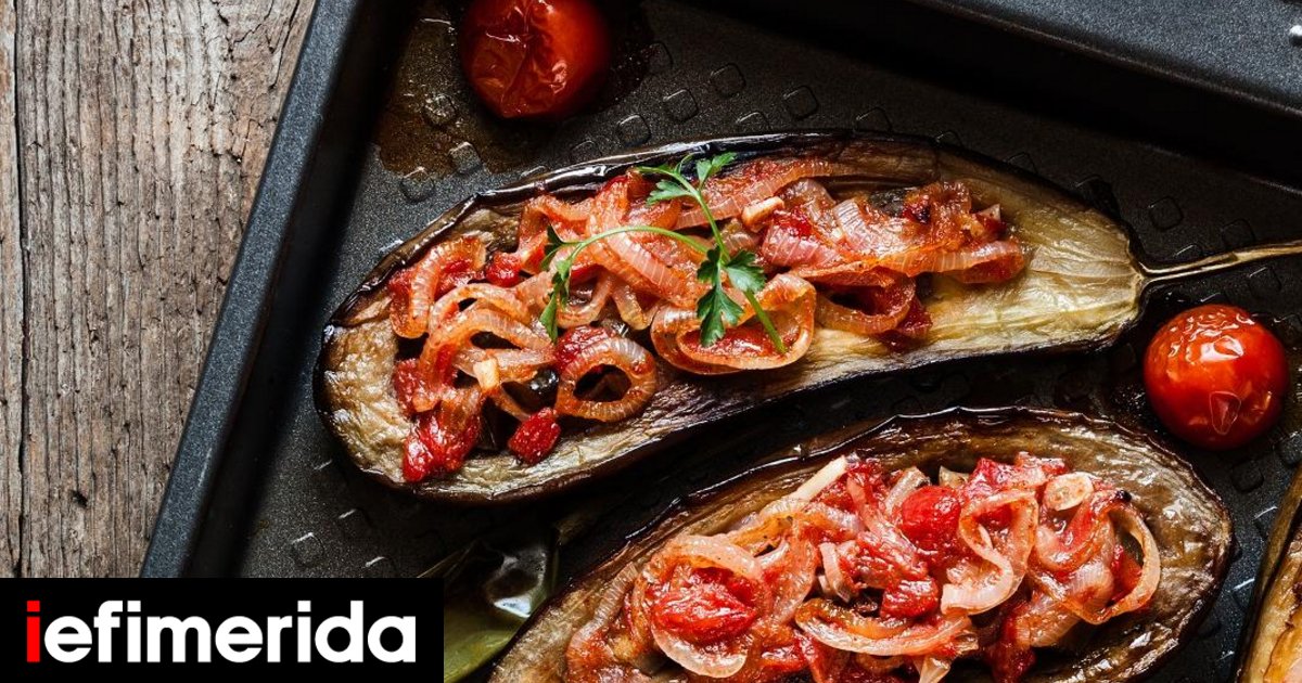 Μελιτζάνες ιμάμ μπαϊλντί -Η πιο εύκολη και πεντανόστιμη νηστίσιμη ...