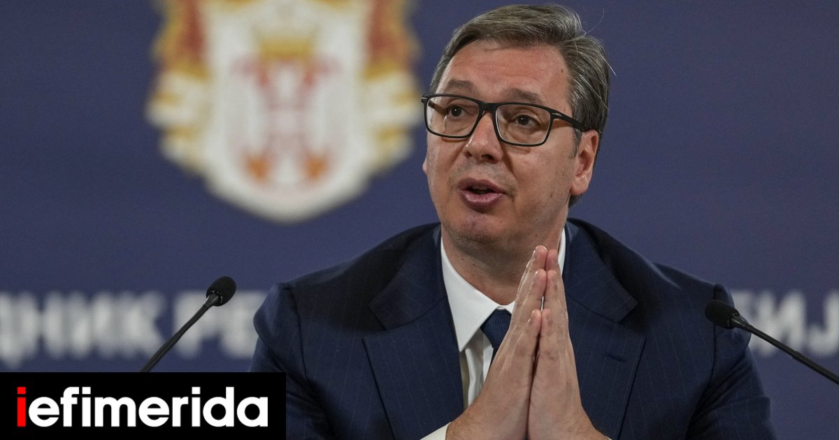 Σερβία: Ο πρόεδρος Αλεξάνταρ Βούτσιτς υπέβαλε την παραίτησή του - iefimerida.gr