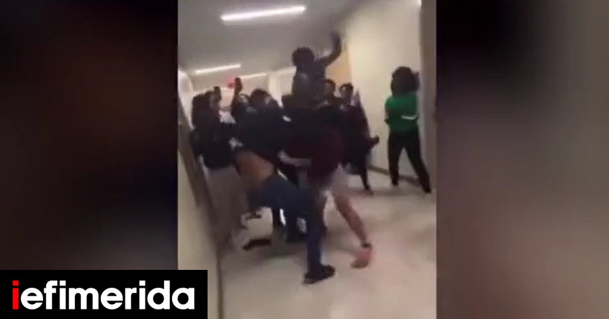 Shock in the USA: students brutally beat a teacher who went to stop a fight – watch the video