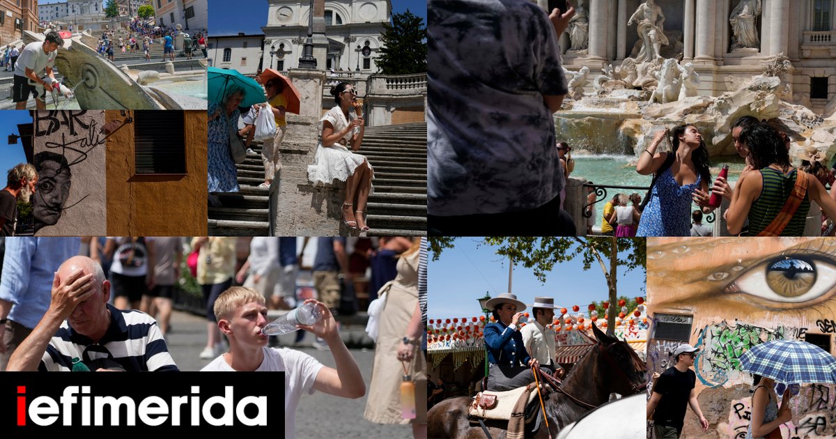 Heatwave hits Southern Europe – Record temperatures in Italy and Spain are reaching 48°C and rising