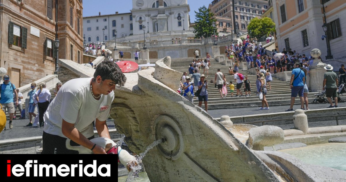 Temperature record anche in Italia -Allerta rossa nel fine settimana