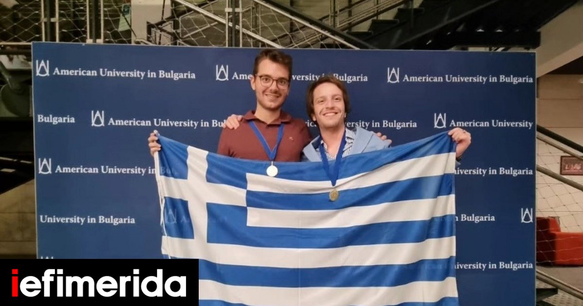 A great distinction for the students of the Mathematics Department at EKPA – obtaining two gold medals in the most important international competition
