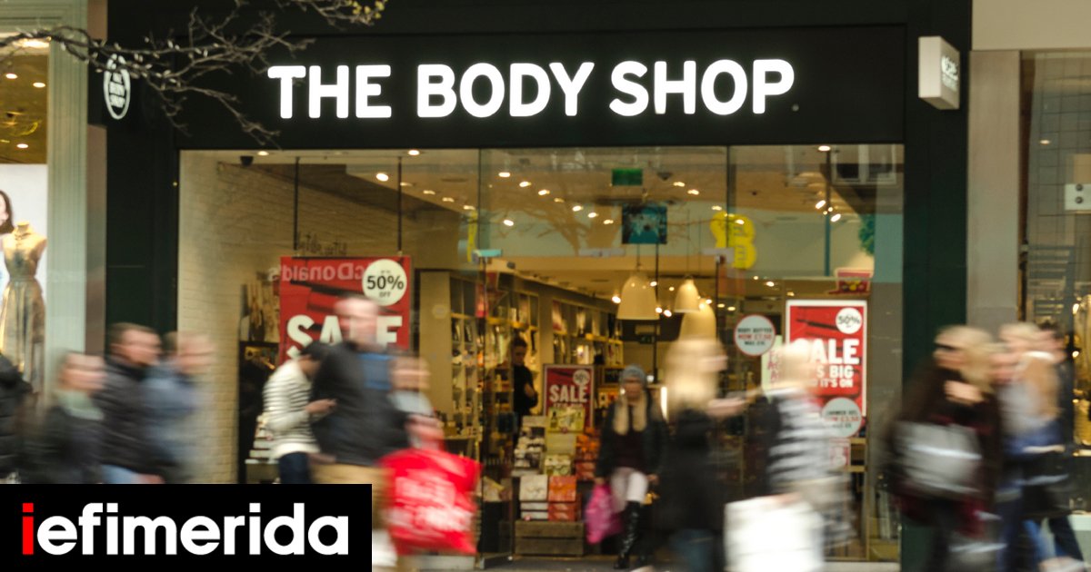 UK shock: The Body Shop chain has declared bankruptcy – closing nearly half of its stores