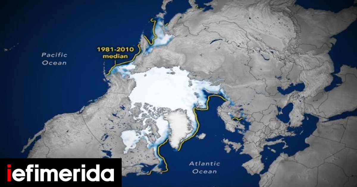 “Bill” Kollidas: Arctic sea ice continues to decline for the 46th year