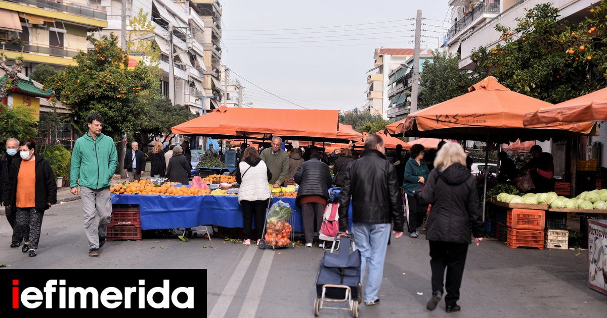 Λαϊκή αγορά: Δεύτερη ευκαιρία για τους πωλητές που έχασαν τις άδειές τους με νομοθετική ρύθμιση