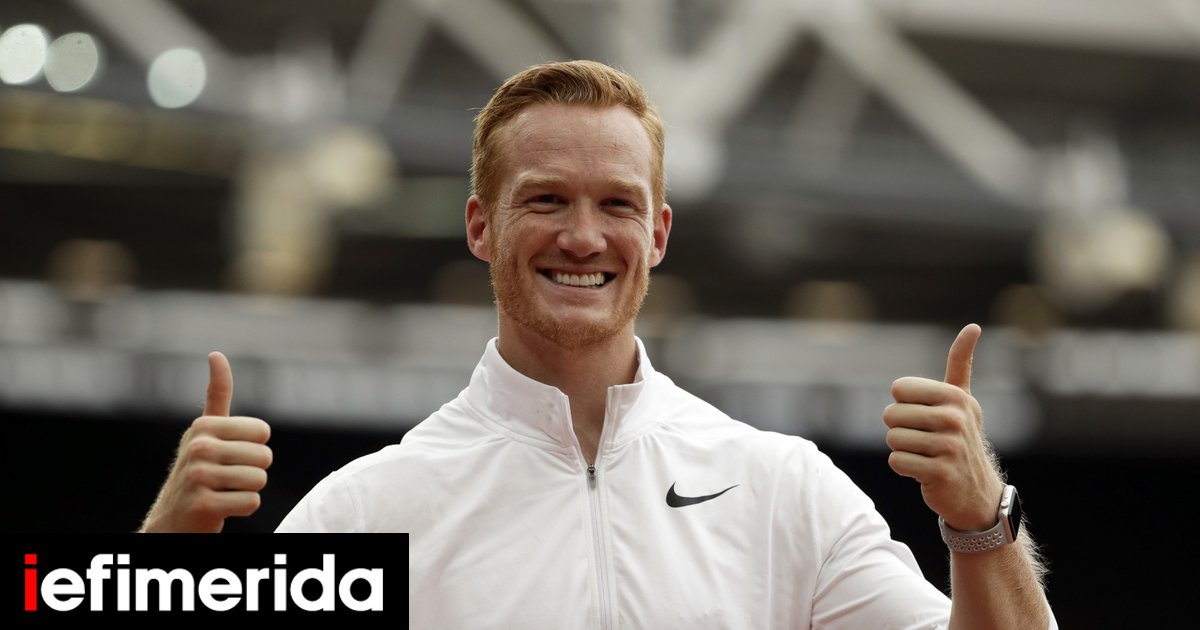 Greg Rutherford Drag Χρυσός Ολυμπιονίκης μεταμορφώνεται σε drag queen για τηλεοπτική εκπομπή ...