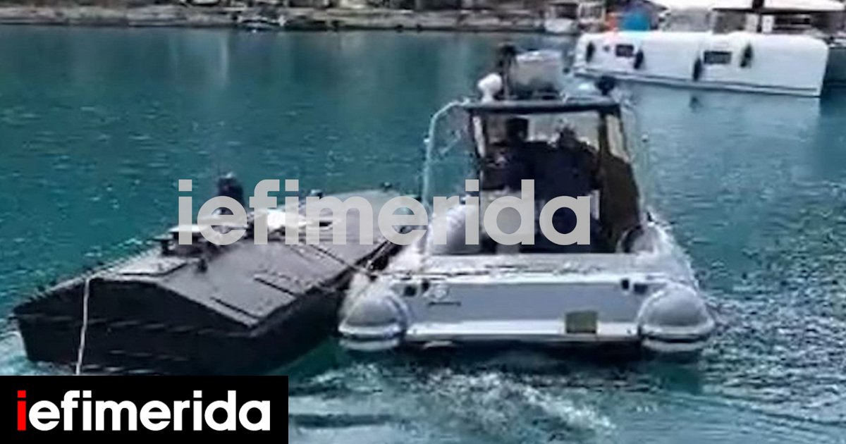 Ukraine 'Kamikaze' Sea Drone Found Armed With 200kg of Explosives Off Greek Island