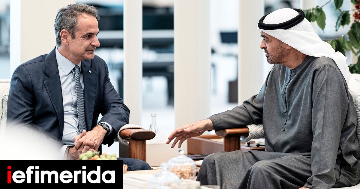 Mitsotakis First EU Leader in Gulf After Iranian Strikes, Meets UAE President in Show of Solidarity