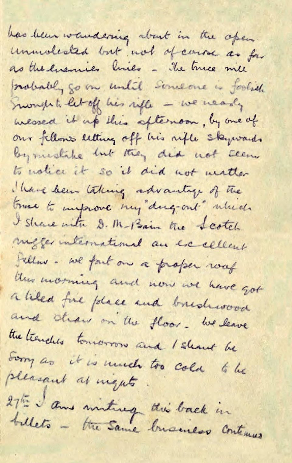 Συγκινητικό: Το γράμμα στρατιώτη για την ανακωχή στον Α' ΠΠ λόγω Χριστουγέννων [εικόνες] | iefimerida.gr 4