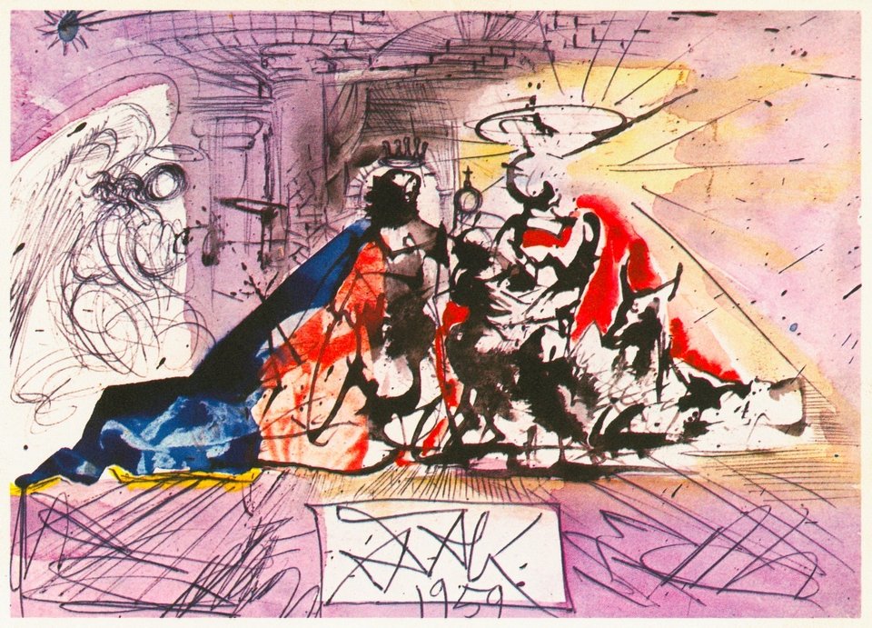 Η χριστουγεννιάτικη κάρτα του Νταλί που είχε κάνει έξαλλους τους καταναλωτές [εικόνες] | iefimerida.gr 0