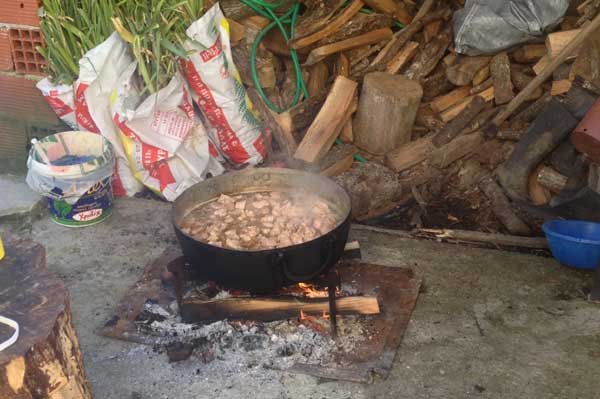  Γαμπρός ντύθηκε ο βουλευτής του ΣΥΡΙΖΑ Βαγγέλης Διαμαντόπουλος -Γλέντι με γουρουνοπούλες και ψησταριές [εικόνες] | iefimerida.gr 0