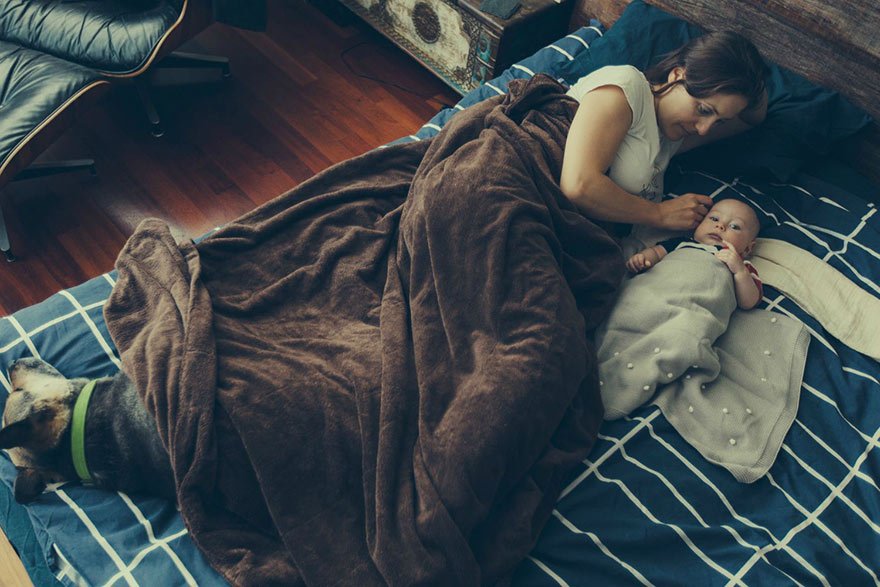 Ενας συγκινητικός μπαμπάς - Προσέλαβε 23 καλλιτέχνες για να κάνει δώρο στην γυναίκα του τα πορτρέτα του μωρού τους [εικόνες&βίντεο] | iefimerida.gr 13