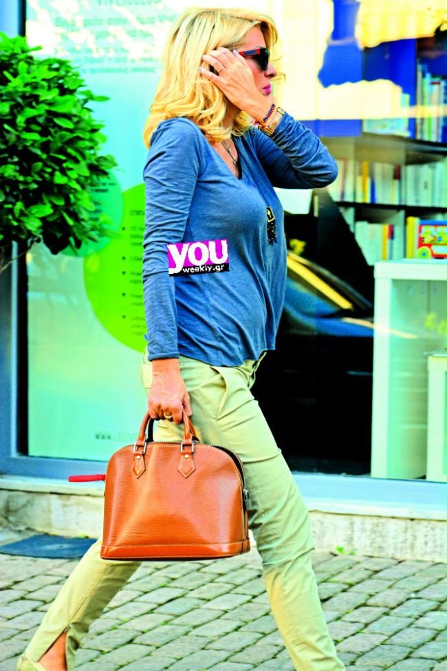 Η ολοστρόγγυλη Ελένη Μενεγάκη και τα κιλά [εικόνες] | iefimerida.gr 0