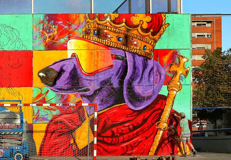 Γκράφιτι: Εκθαμβωτικές τοιχογραφίες στις «πινακοθήκες» του δρόμου [εικόνες] | iefimerida.gr 0