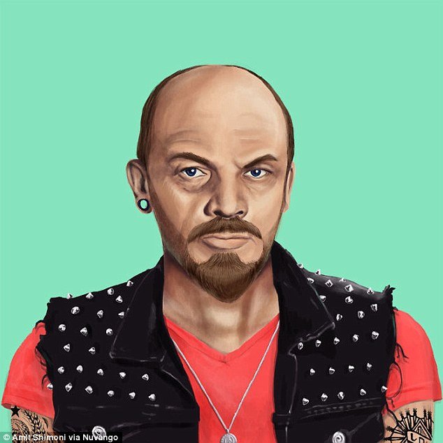 Η Θάτσερ με λεοπάρ στράπλες, ο Κένεντι με φράντζα, ο Γκάντι με γυαλί ηλίου: Αν οι μεγάλοι ηγέτες ήταν χίπστερς [εικόνες] | iefimerida.gr 6