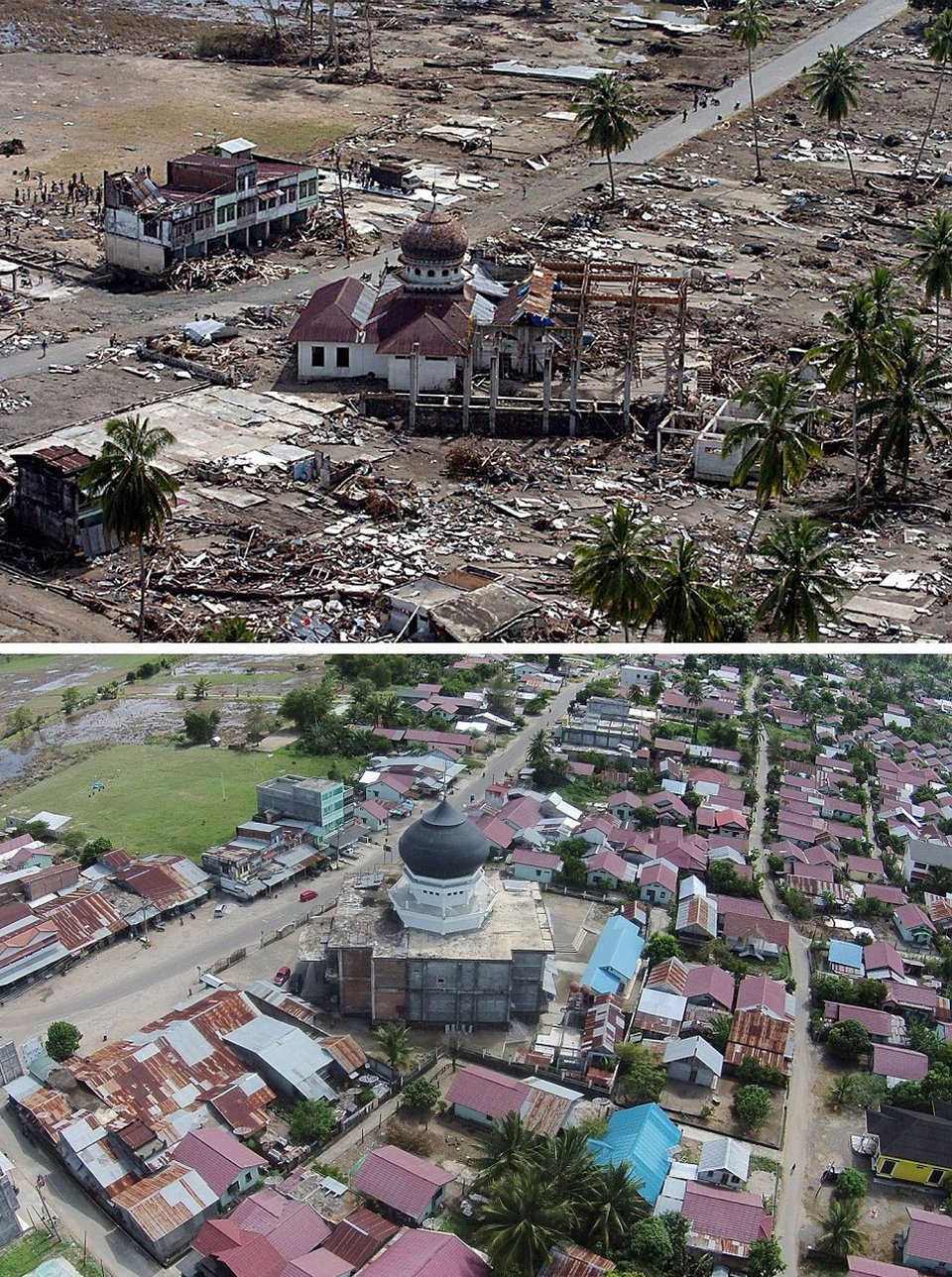 Η Ινδονησία 10 χρόνια μετά το φονικό τσουνάμι: Η περιοχή αναγεννήθηκε από τις στάχτες της -Το τότε και το τώρα [εικόνες] | iefimerida.gr 2